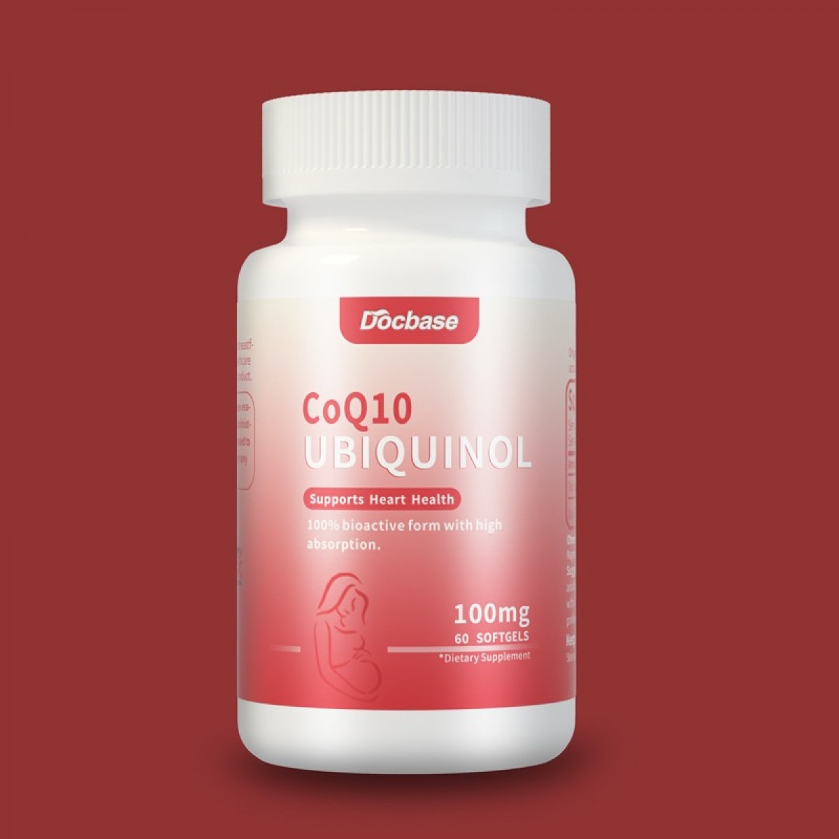 Docbase|Coenzyme Q10 capsule|supports heart health & pregnancy preparation|120 tables