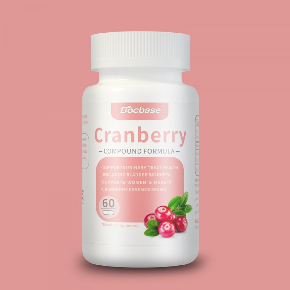 Docbase｜Cranberry probiotics capsule |care of women urinary tract health & regulation intestinal