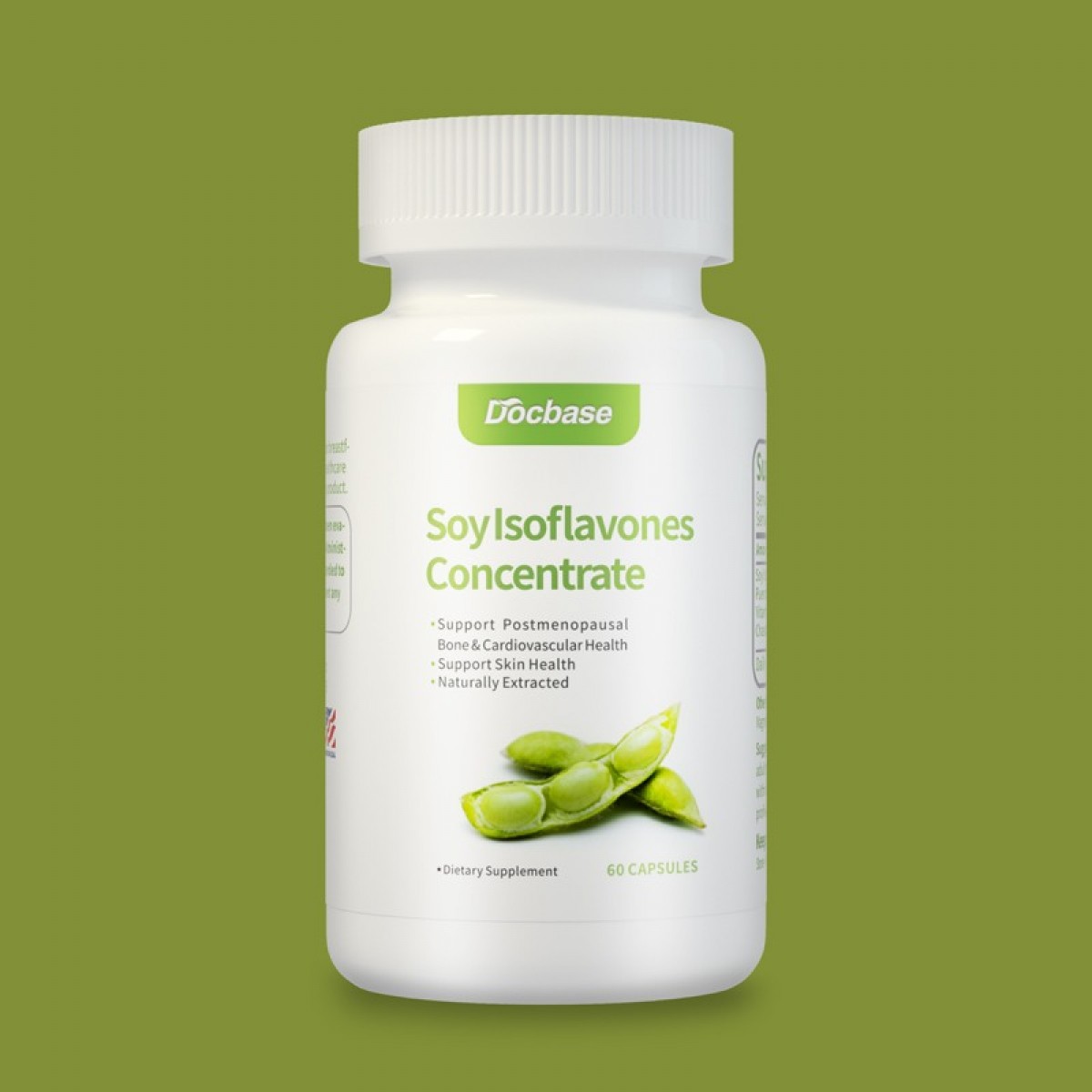 Docbase |Soylsoflavones Concentrate｜Soybean isoflavone capsules Help supplement phytoestrogens Balan